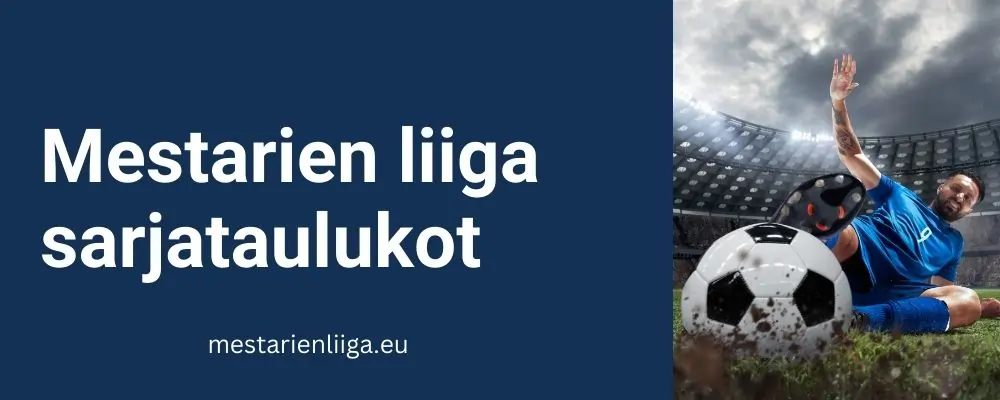 Mestarien liiga sarjataulukot